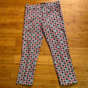 Vintage Mod Jon Valdi Geometric Pants 32x26